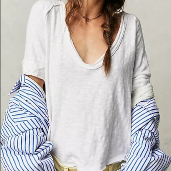 Free People We The Free Like No Other Tee Top L - Picture 1 of 3
